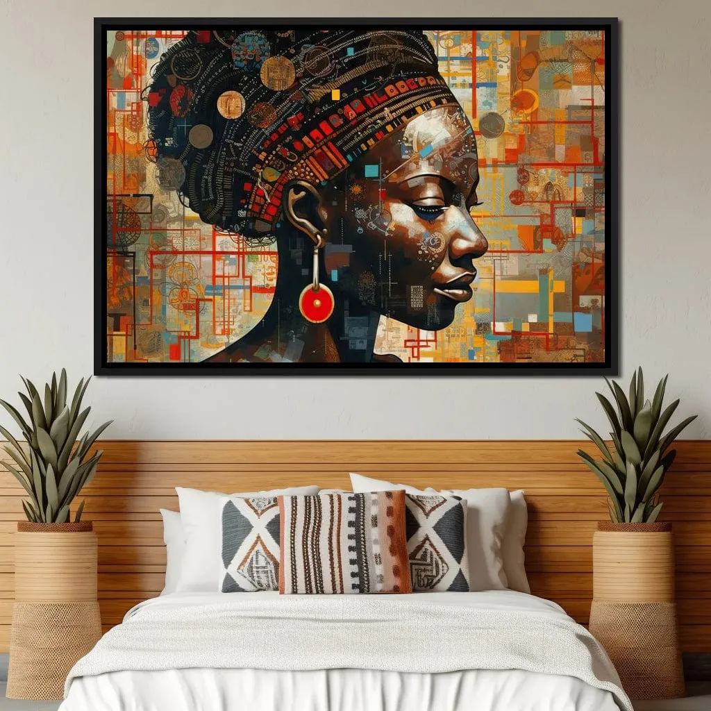African Portrait Qiniso - Sakeem Gibbs