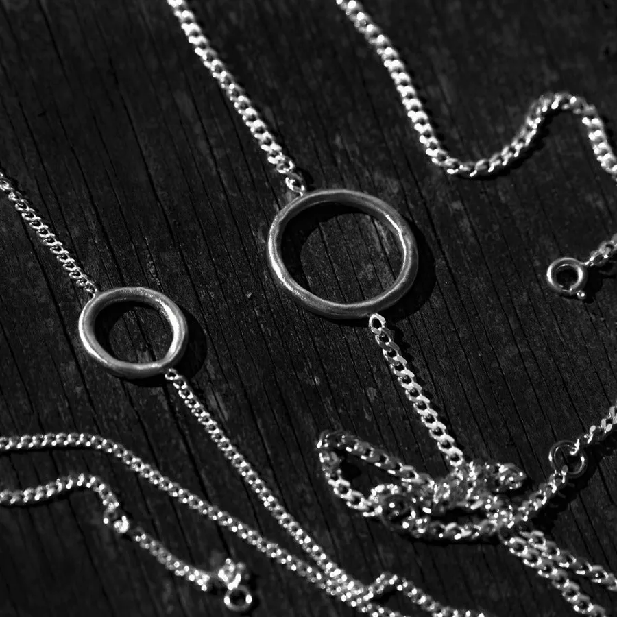 Alku No.2 Necklace Silver