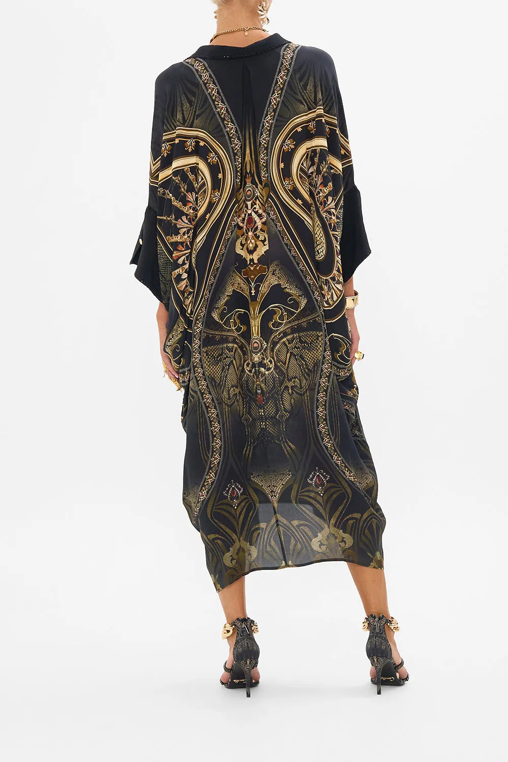 BATWING KAFTAN NOUVEAU NOIR