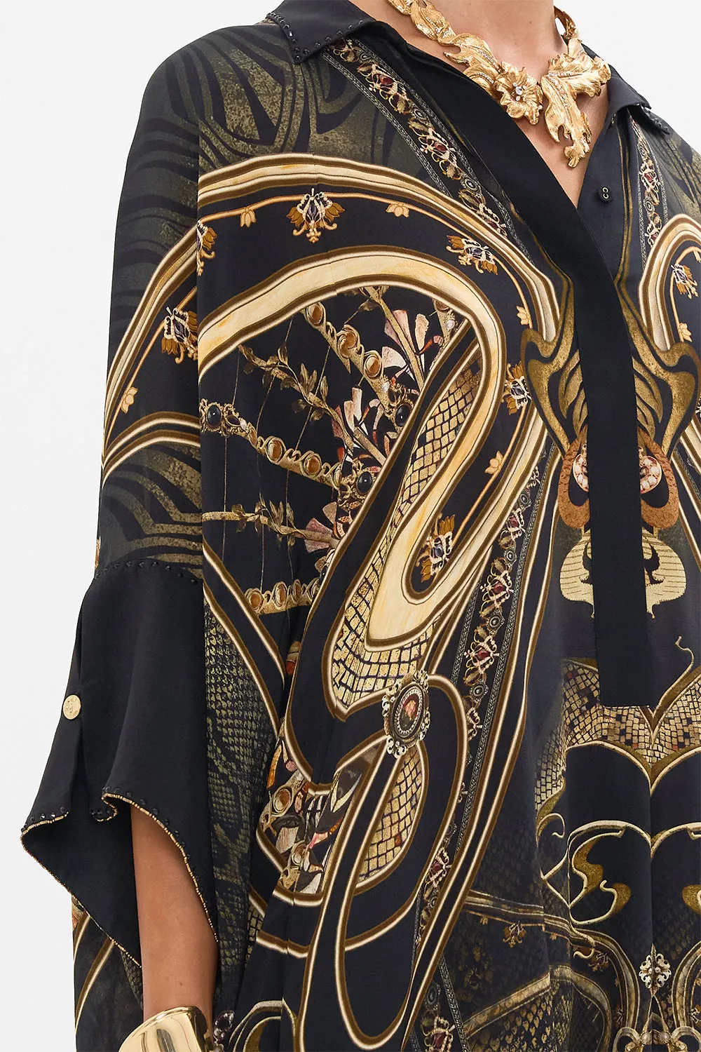 BATWING KAFTAN NOUVEAU NOIR