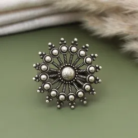 Bushra Silver Finger Ring