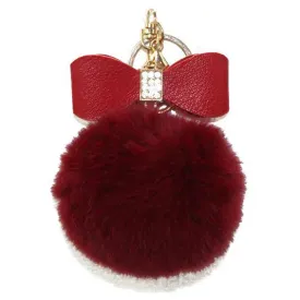 Key Chain Rabbit Poms