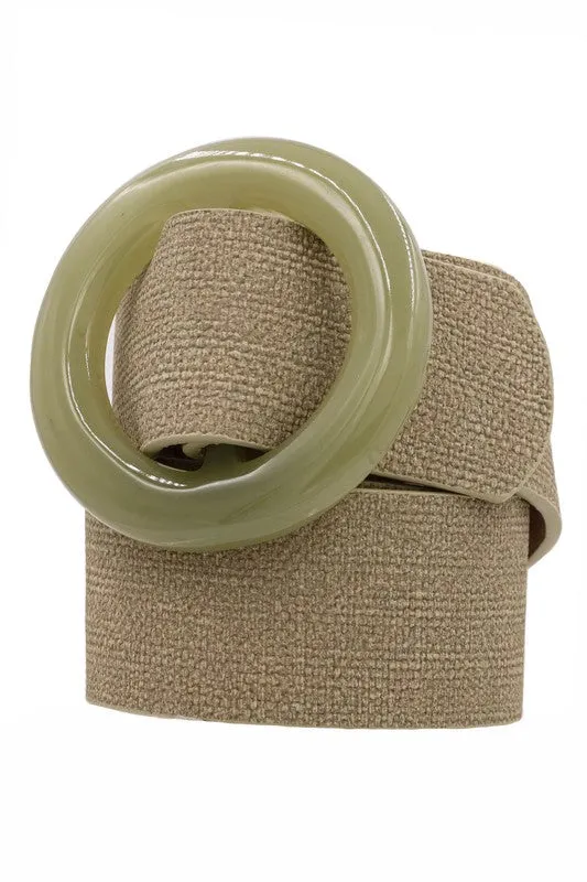 Maude Tonal Buckle Belt