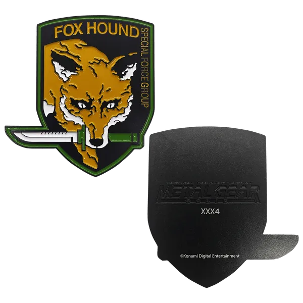 Metal Gear Solid FOXHOUND Insignia Limited Edition Ingot