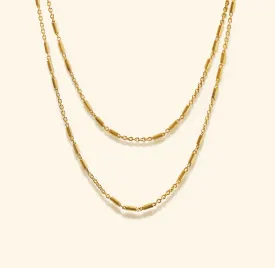 Minimal Judy Choker Multilayer Necklace