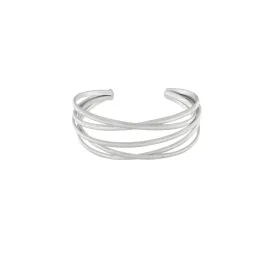 Tara Wrap It Bracelet Silver Plating