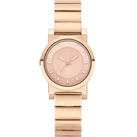 TID No.4 Watch for Women / 28mm Rose Gold Dial / Rose Gold Metal Strap